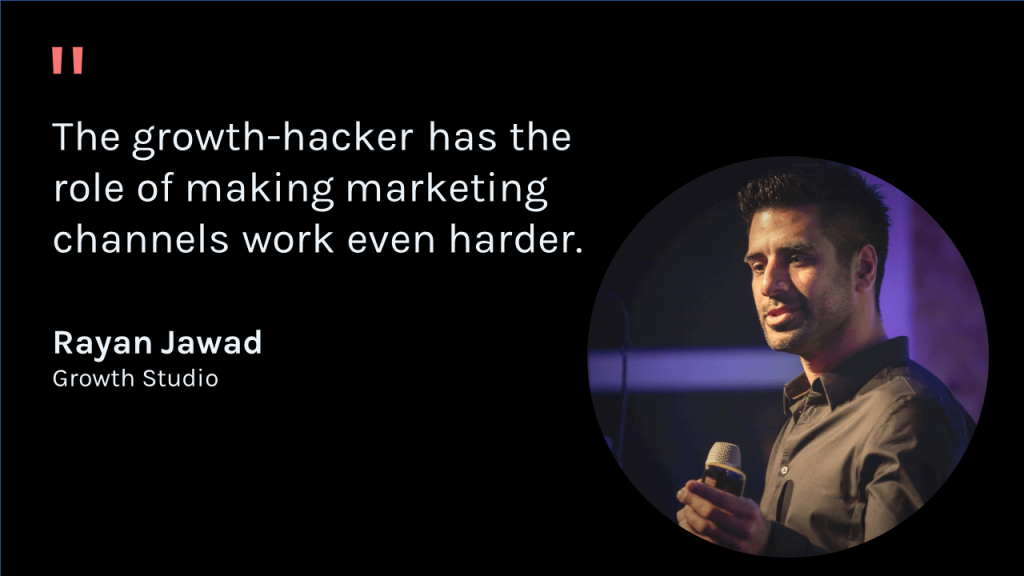 Rayan Jawad Quote about Growth Hacking