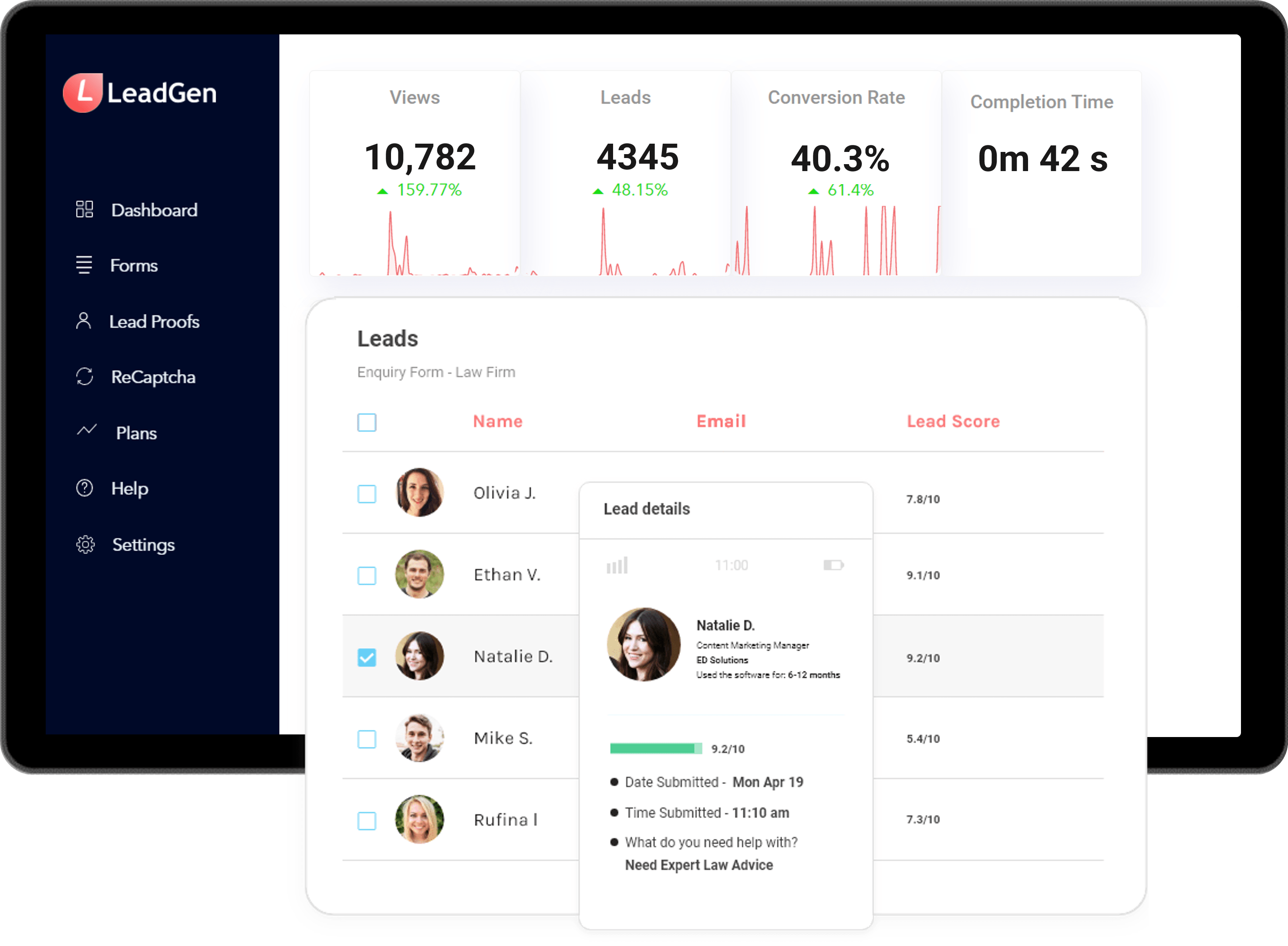Online form-builder platform for lead generation Online form-builder platform for lead generation