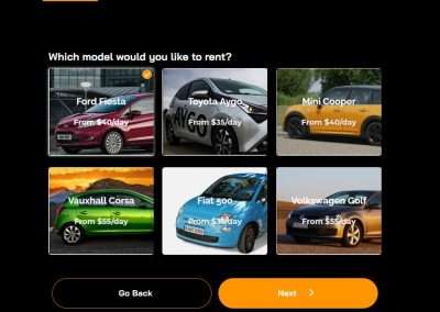 Car Rental Booking Form