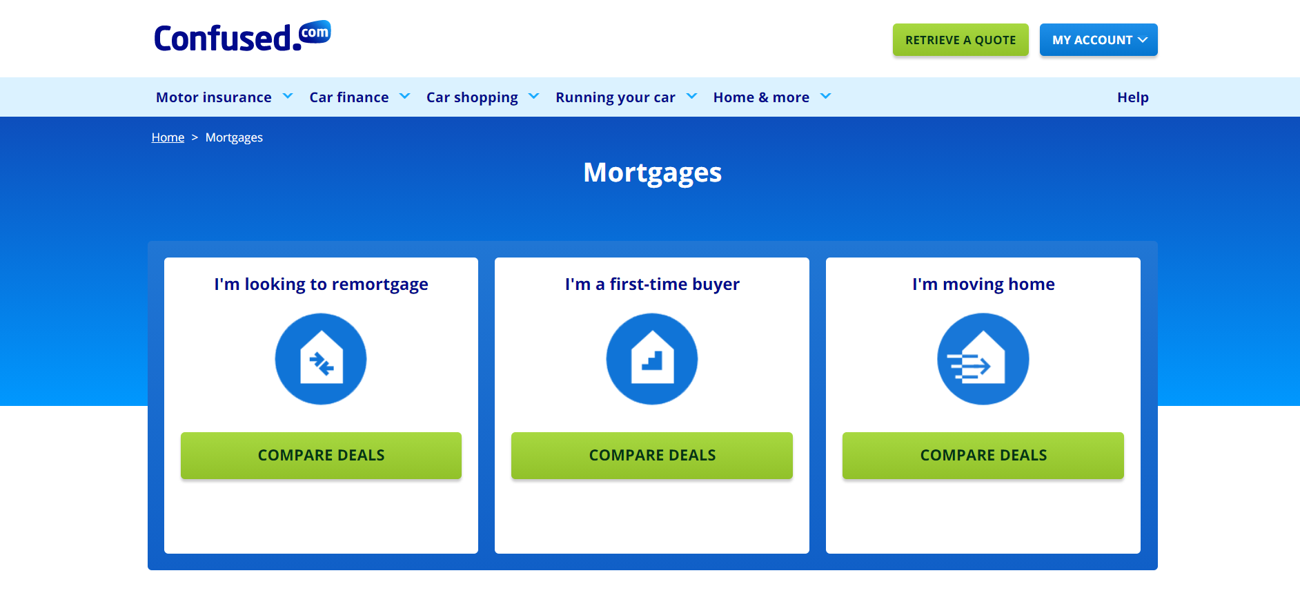 Confused.com mortgage lead generation Confused.com mortgage lead generation