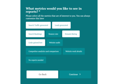 SEO Requirement Gathering Form