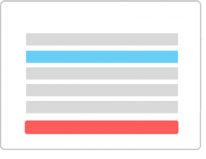 Single select button question type