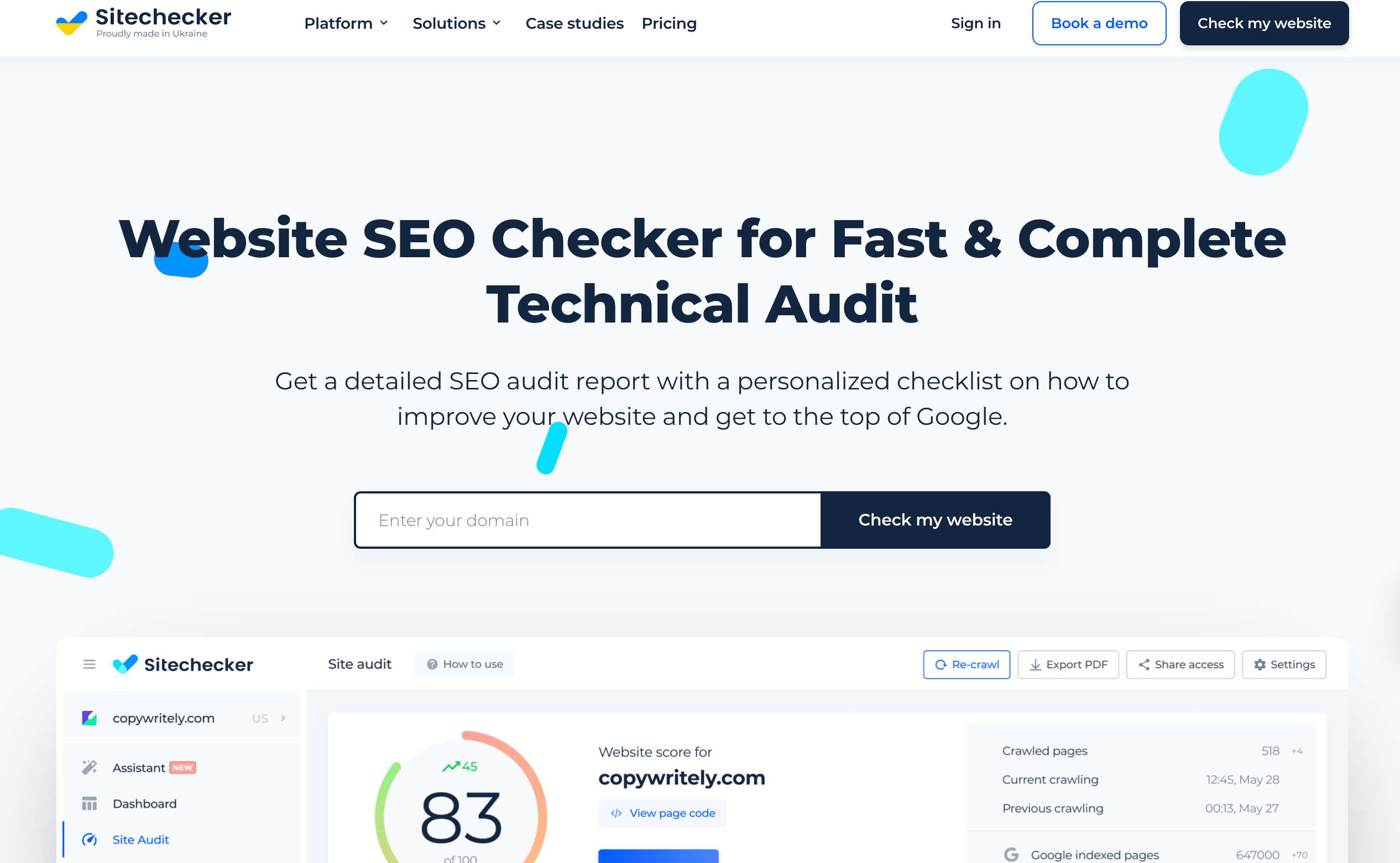 Site checker