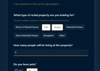 Online Rental Application Form
