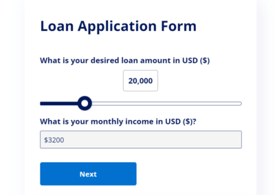 Loan Application Form