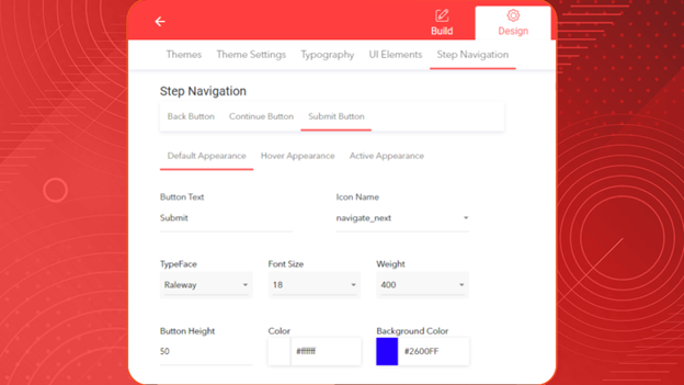 customize submit button