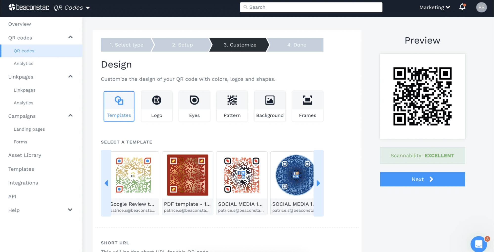 Utilize QR Codes