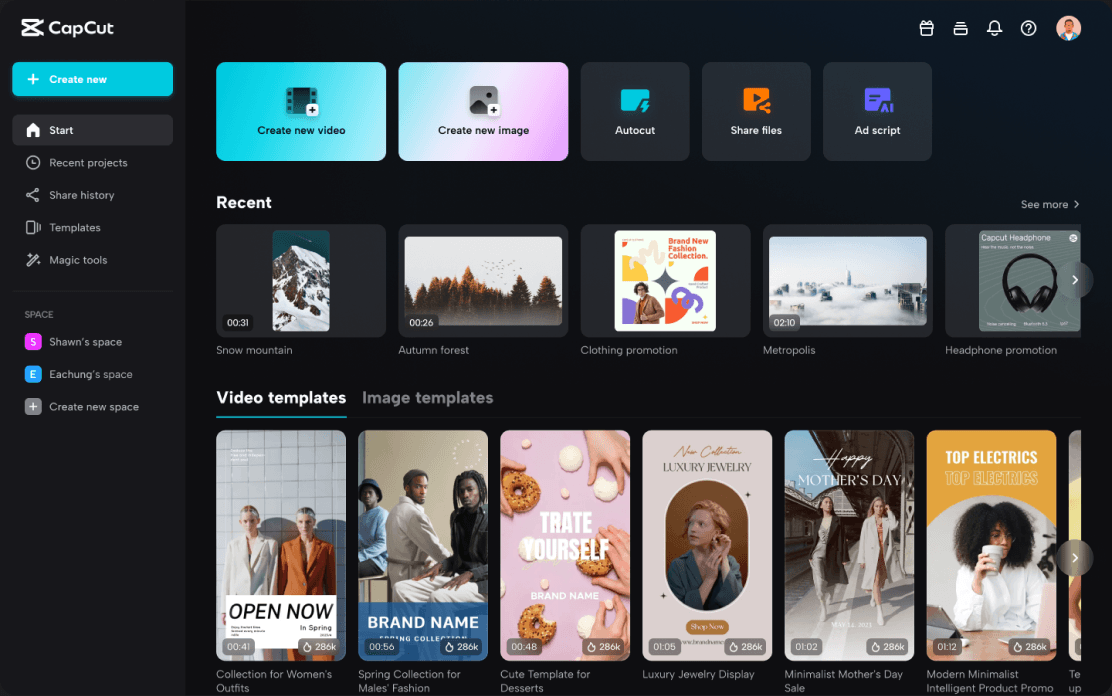 Understanding the CapCut Creative Suite