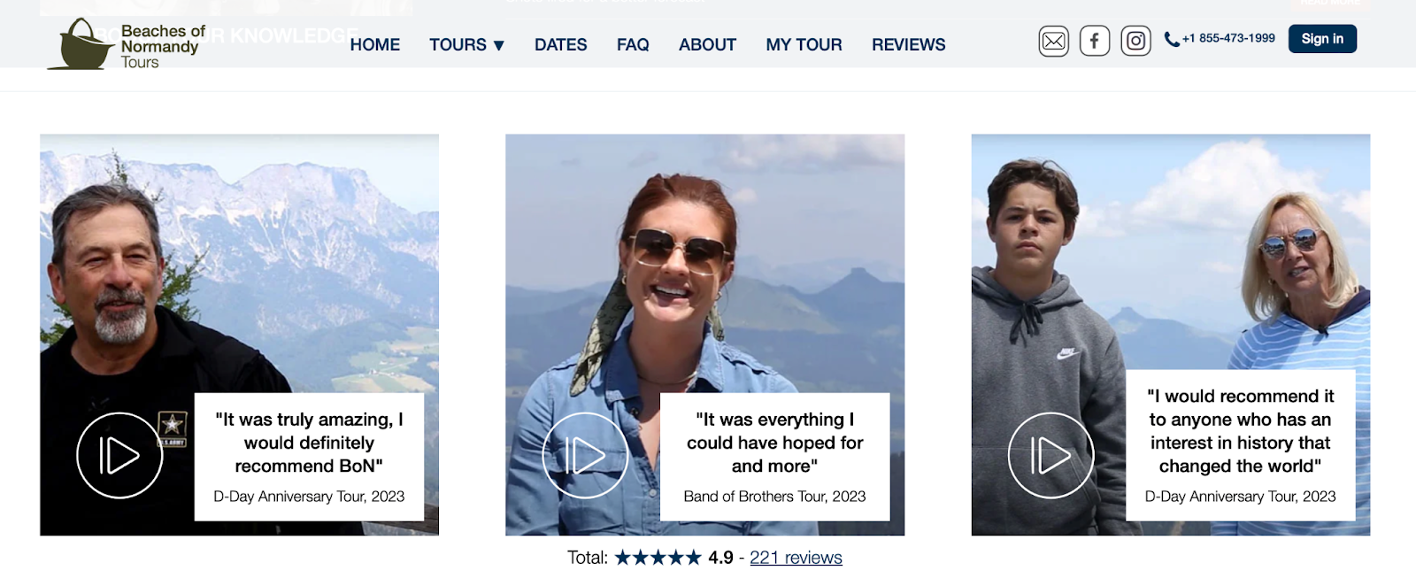 Band of Brothers, a travel agency