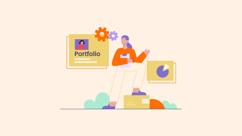 Building a portfolio is as important as building a website