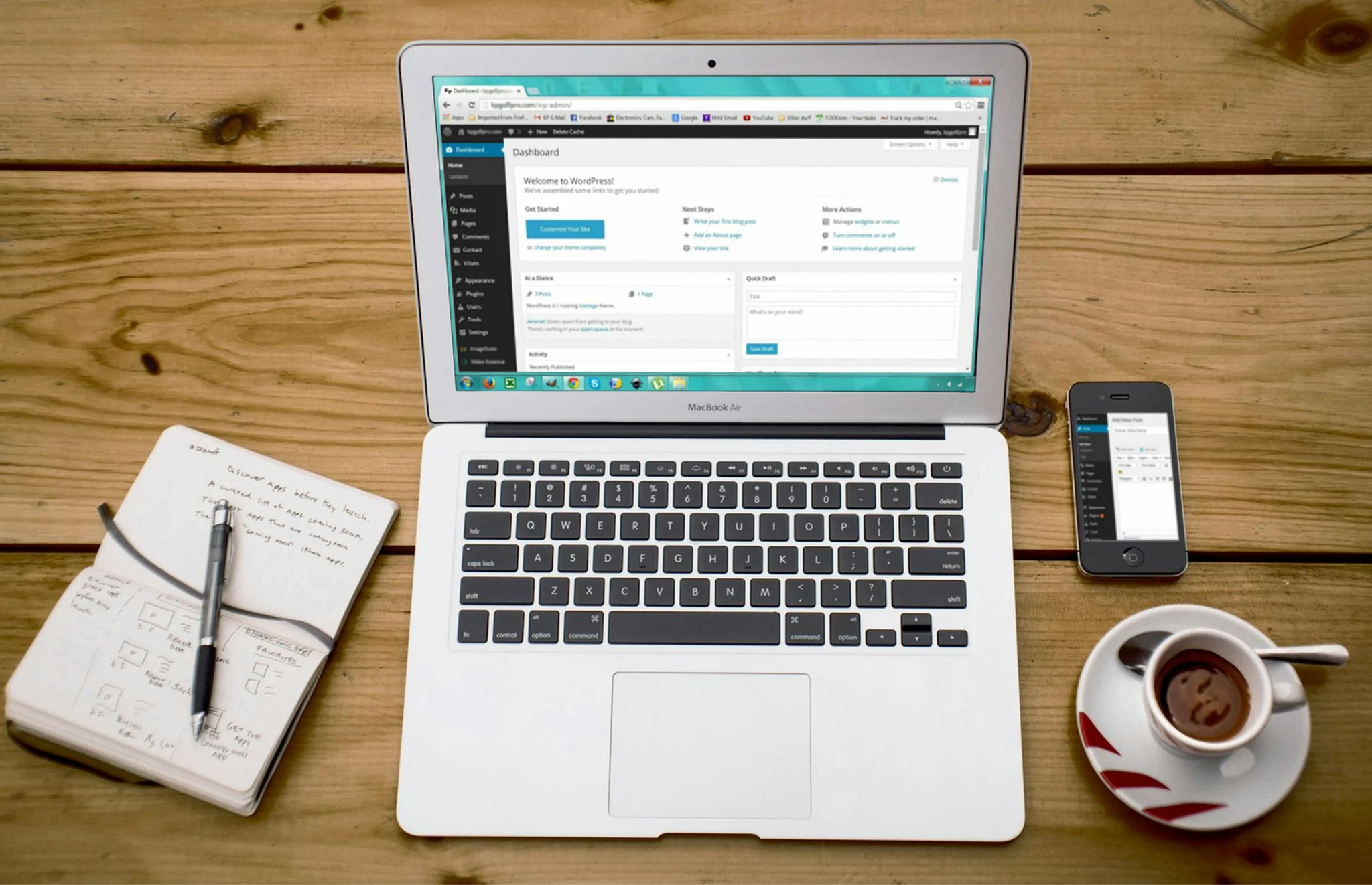 Maintaining a blog