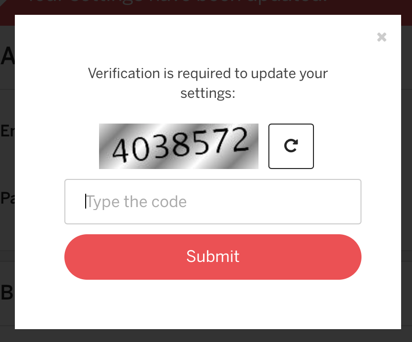 Captchas in web forms