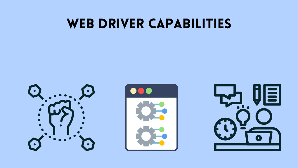 Selenium webdriver capabilities
