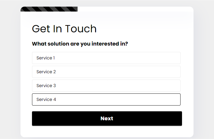 Get in touch with clients