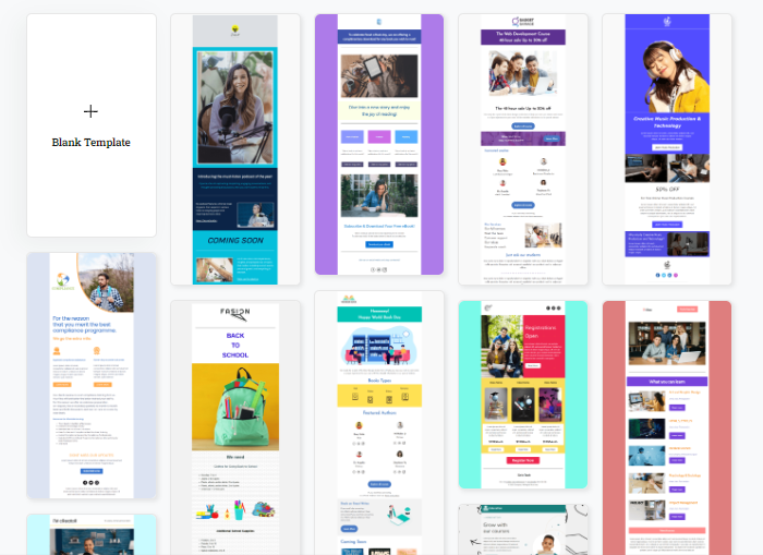 eCommerce email template