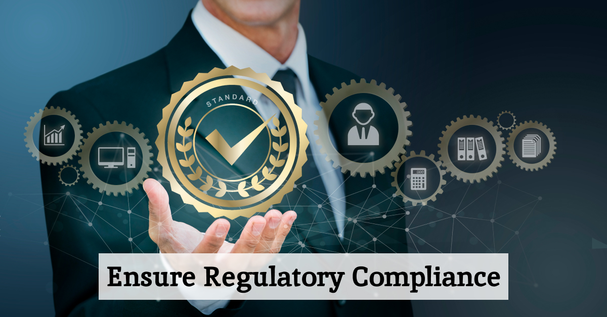 Ensure regulatory compliance like Financial Crimes Enforcement Network (FinCEN), EU Ensure regulatory compliance like Financial Crimes Enforcement Network (FinCEN), EU