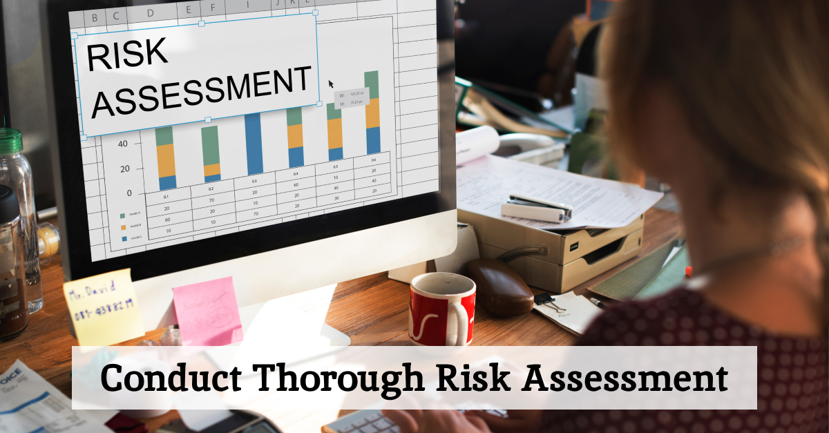 Comprehensive risk assessment by identifying, and mitigating risks Comprehensive risk assessment by identifying, and mitigating risks