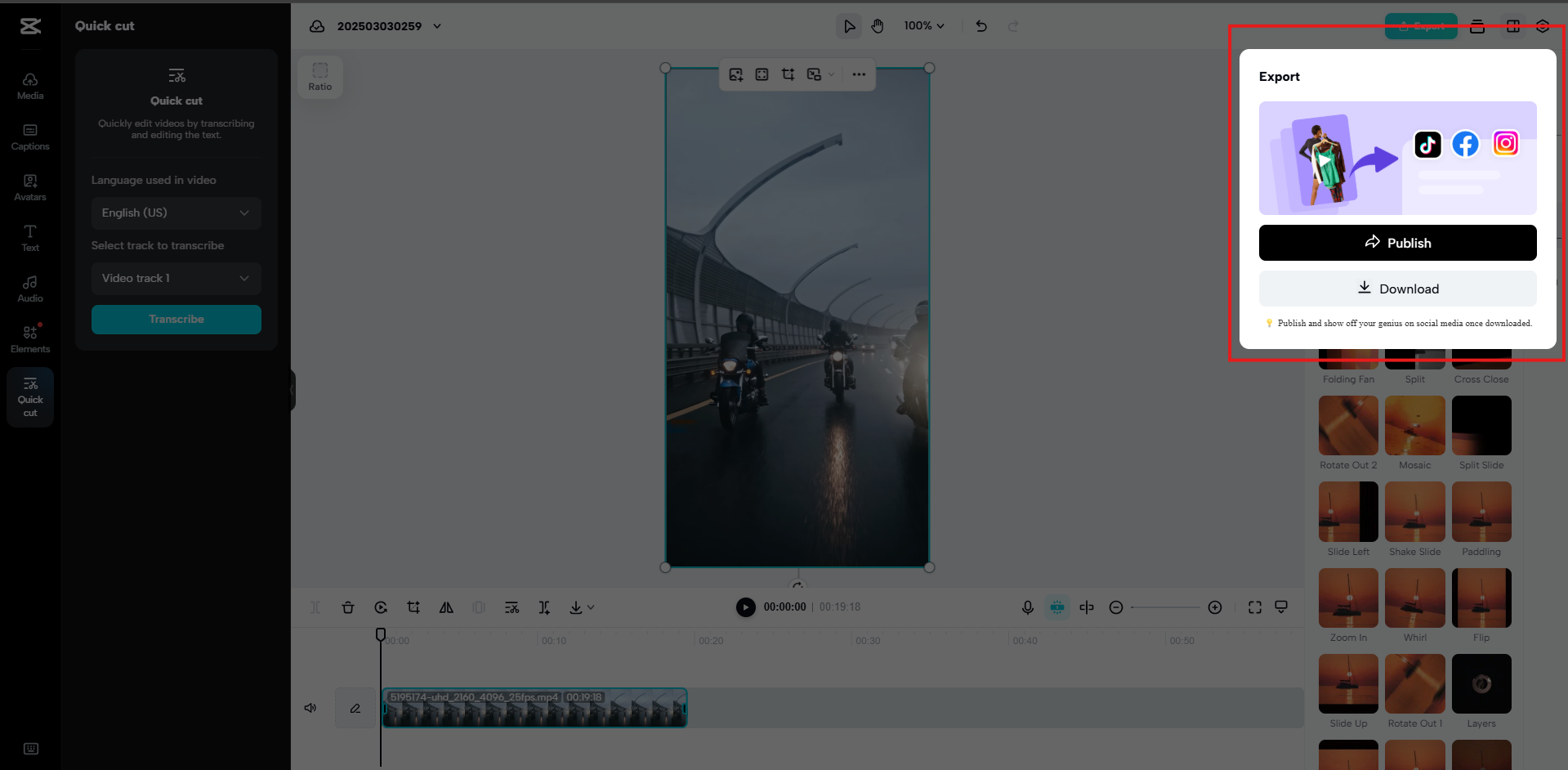 Optimize by Adding Captions, Filters & Trendy Sounds 